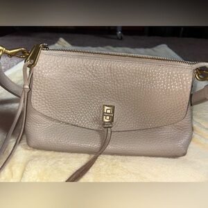 Rebecca Minkoff Taupe Leather Crossbody Bag